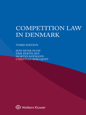 cover image of Competition Law in Denmark